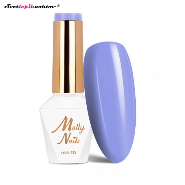 MOLLY NAILS PASTEL gel lak 293 - Lavender Ice