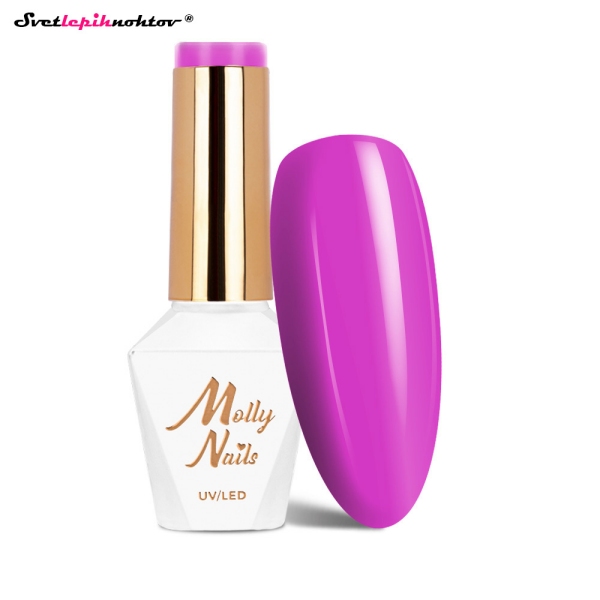 MOLLY NAILS PINK gel lak 294 - Lilac Whisper