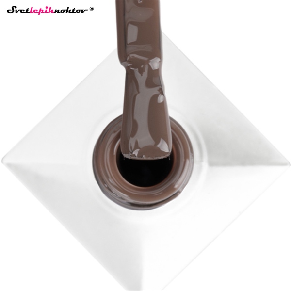 MOLLY NAILS BROWN gel lak 356 - Brownie