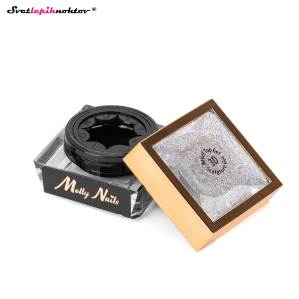 Molly Nails 3D RELIEF top gel