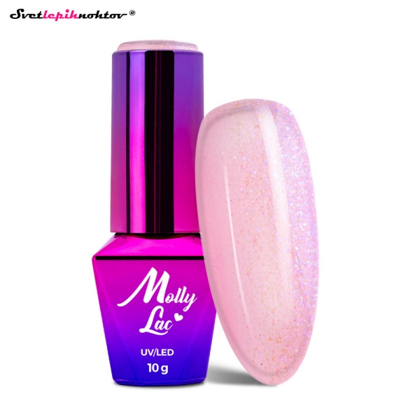 MOLLY NAILS PINK gel lak 594 - Siren Lips