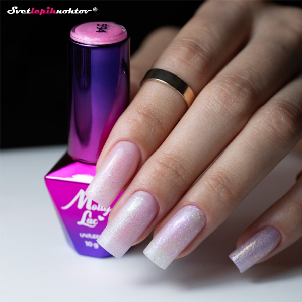 MOLLY NAILS PINK gel lak 594 - Siren Lips