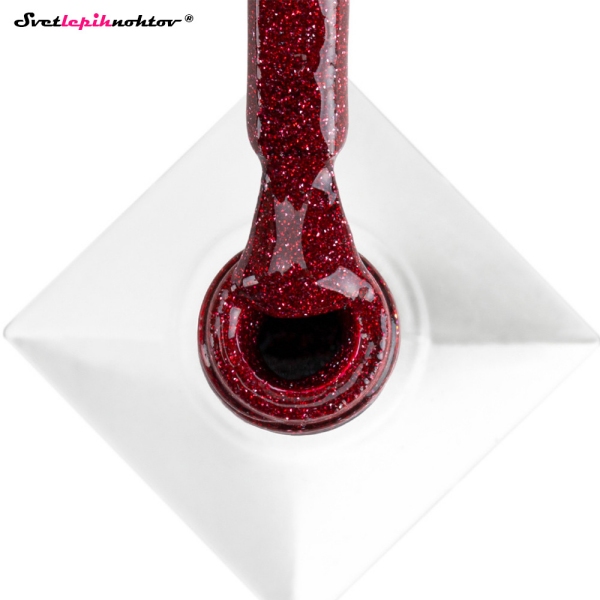 MOLLY NAILS WINTER gel lak 605 - Deep Desire