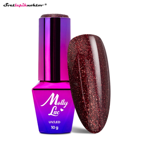 MOLLY NAILS WINTER gel lak 624 - Bright Side