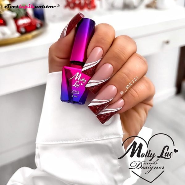 MOLLY NAILS WINTER gel lak 624 - Bright Side