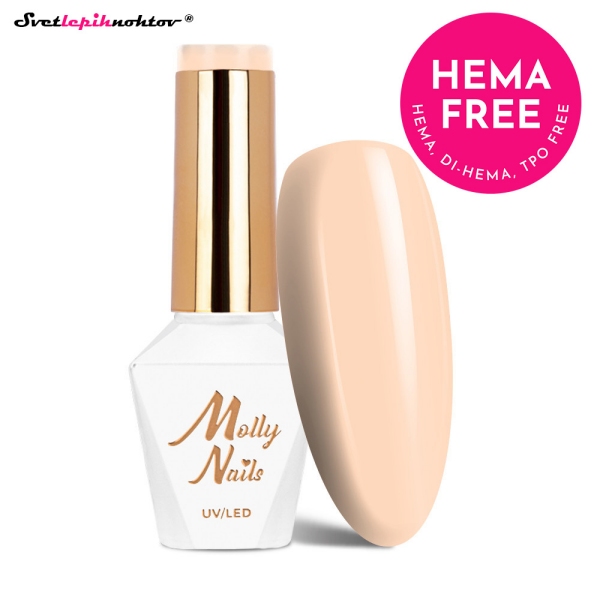 MOLLY NAILS NUDE gel lak 68 - A Subtle Woman