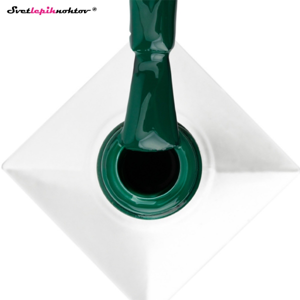 MOLLY NAILS WINTER gel lak 91 - Dark Green