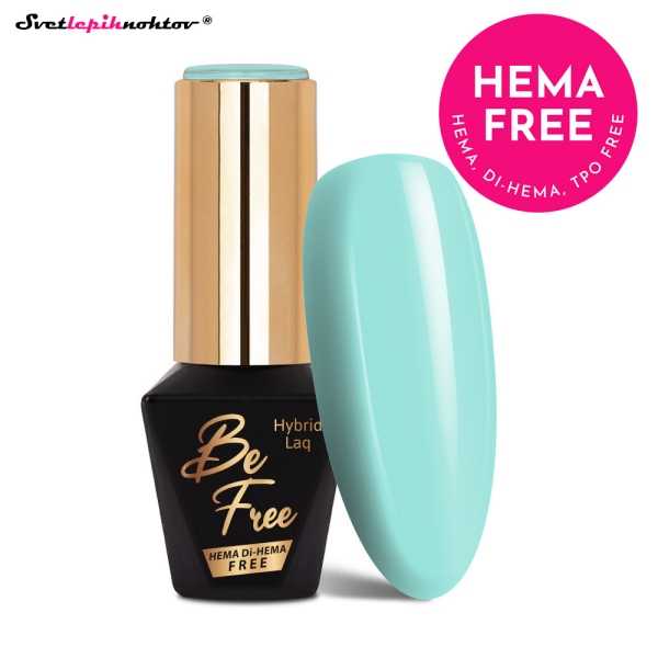 MOLLY NAILS BeFree gel lak 20 - Crazy Mint