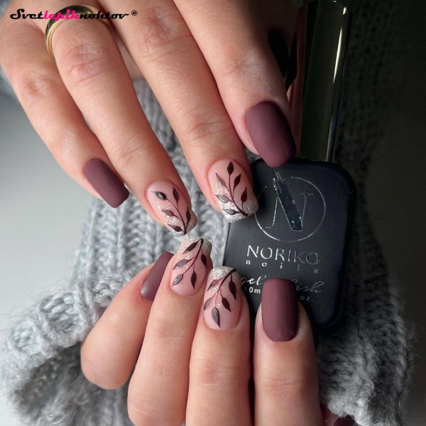 NORIKO NAILS gel lak 001 - Sweet Wine
