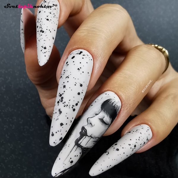 NORIKO NAILS gel lak 016 - Polar Bear