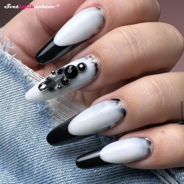 NORIKO NAILS gel lak 031 - Pitch Black