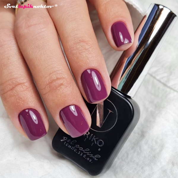 NORIKO NAILS gel lak 072 - Plum Rum