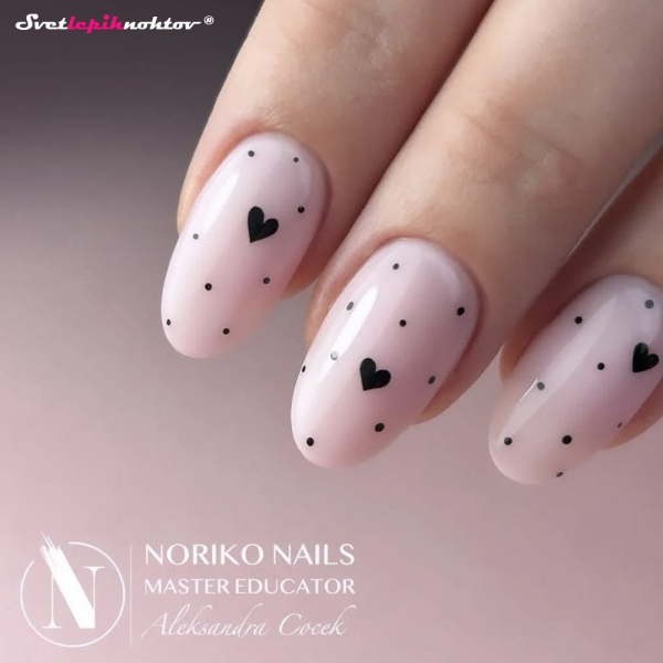 NORIKO NAILS PAINT gel - Black