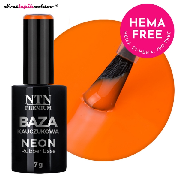 NTN NEON Rubber Base - FIRE ORANGE