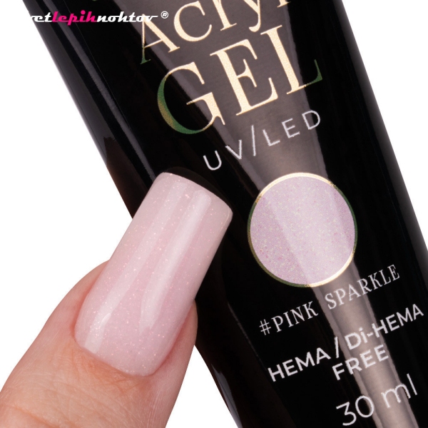 SLN Acryl Gel - Pink Sparkle