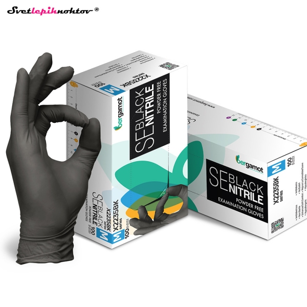 ROKAVICE iz nitrila - BLACK M