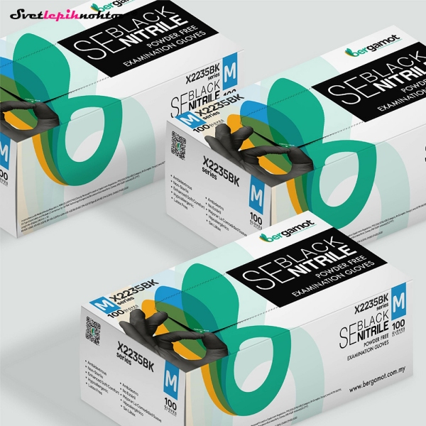 ROKAVICE iz nitrila - BLACK M