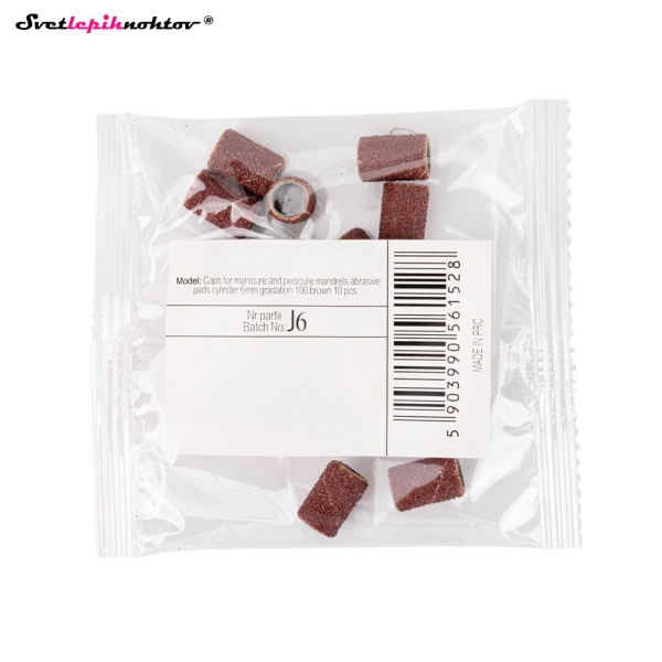 Smirkovi brusilni trakovi 10 kom - grobost 100