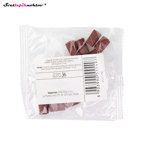 Smirkovi brusilni trakovi 10 kom - grobost 240