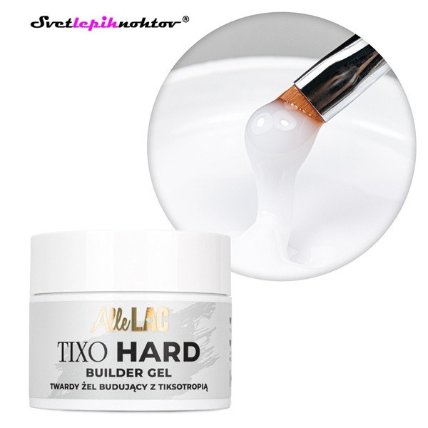 TIXO HARD gradilni gel - Milky White