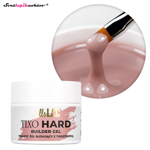 TIXO HARD gradilni gel - Natural Nude