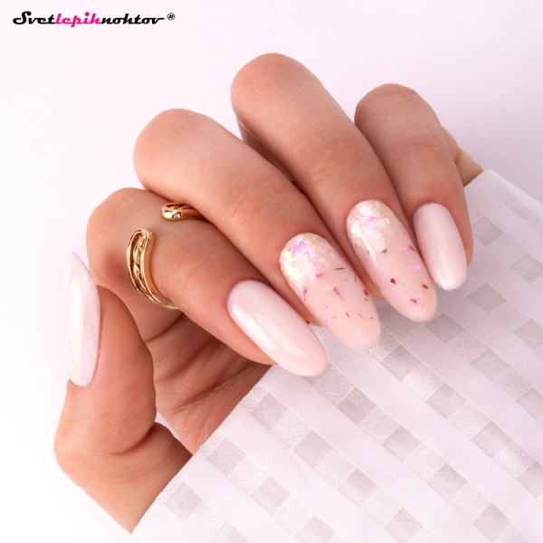 MOLLY NAILS Flower Nails - POWDER PINK