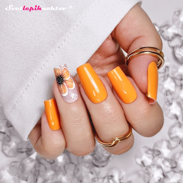 DUOGEL Gellack 6 ml, 280, Mimosa - schnell und einfach wie Nagellack, langlebig wie Gel