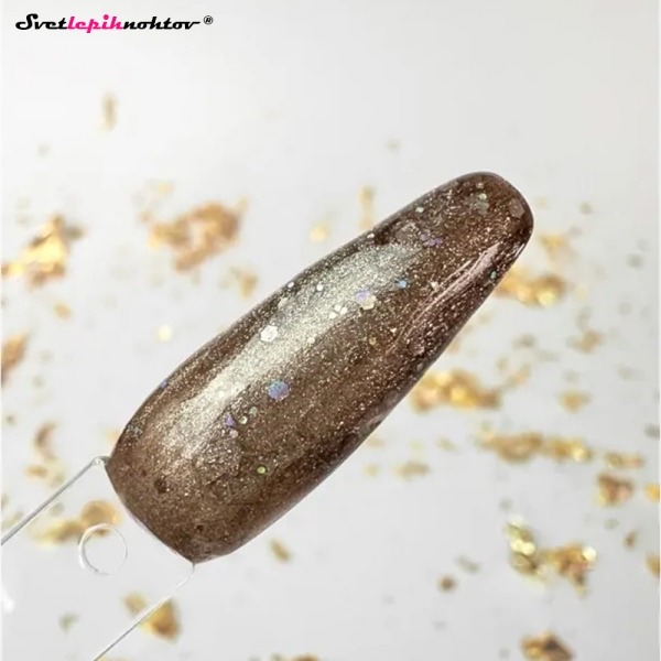 DUOGEL gel lak 421 - Sparkle Honey