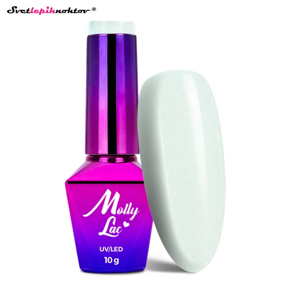 MOLLY NAILS gel lak 458 - Peppermint