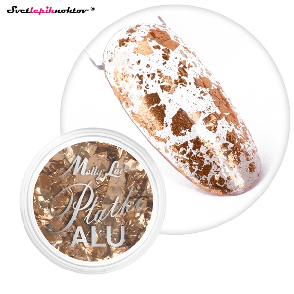 ALU flakes - 03 ROSE GOLD
