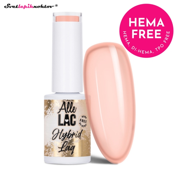 ALLELAC NUDES gel lak 191 - French Nude