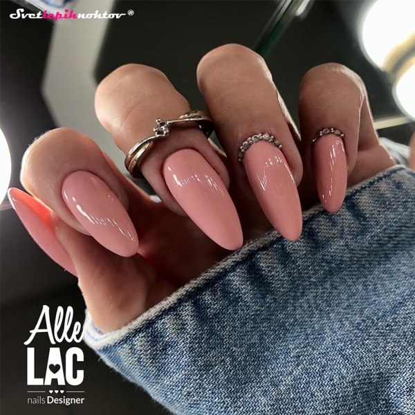 ALLELAC NUDES gel lak 48 - Cream Blush