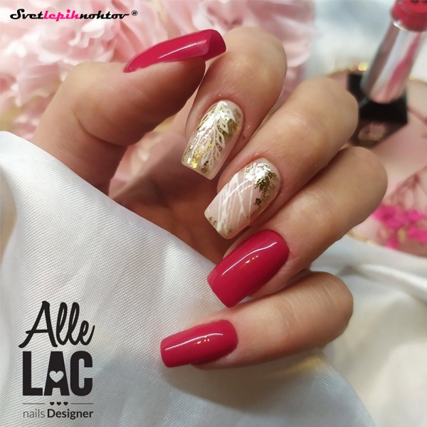 ALLELAC REDS gel lak 65 - Carmine