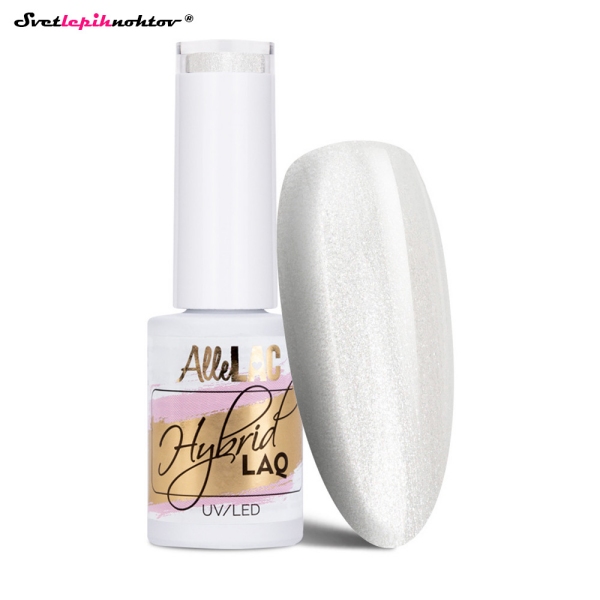 ALLELAC NUDES gel lak 68 - White Glow
