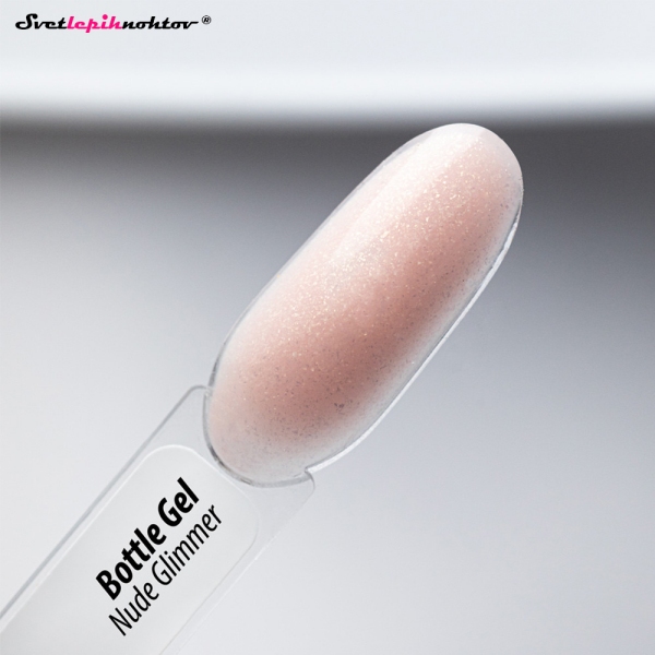 ALLELAC BOTTLE GEL - Nude Glimmer