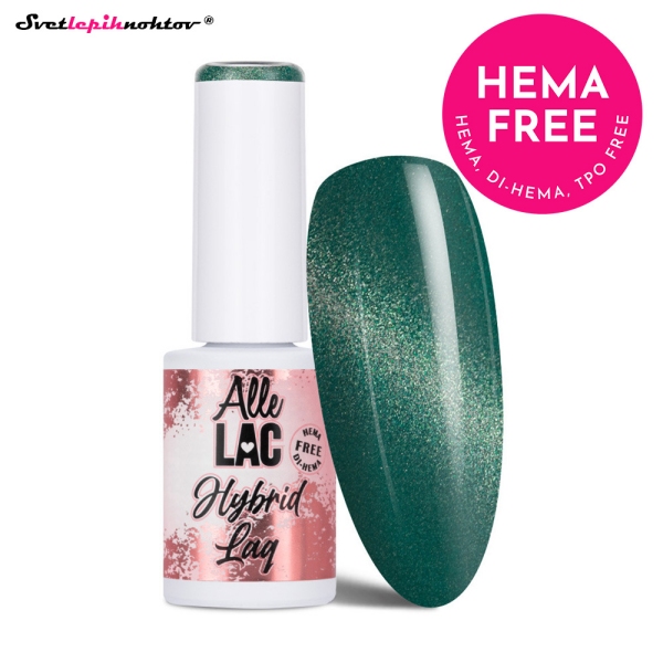 ALLELAC CAT EYE gel lak - Green