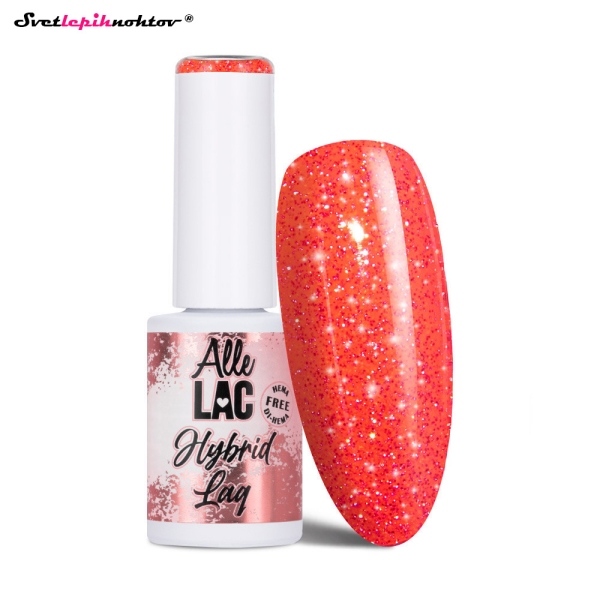 ALLELAC FLASH gel lak - Neon Orange