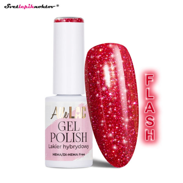 ALLELAC FLASH gel lak - Raspberry