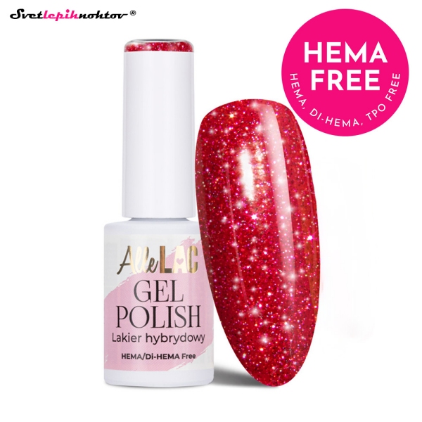 ALLELAC FLASH gel lak - Raspberry