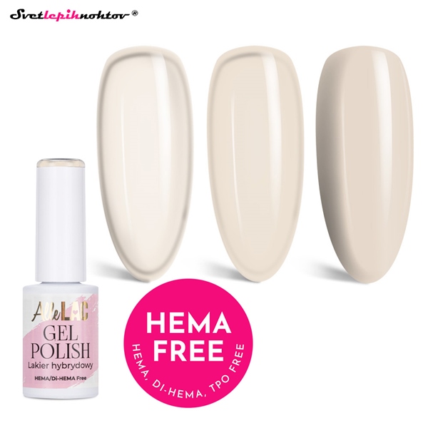 ALLELAC NUDES gel lak N21 - Vanilla Nude