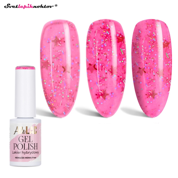 ALLELAC PINKS gel lak - Candy Stars