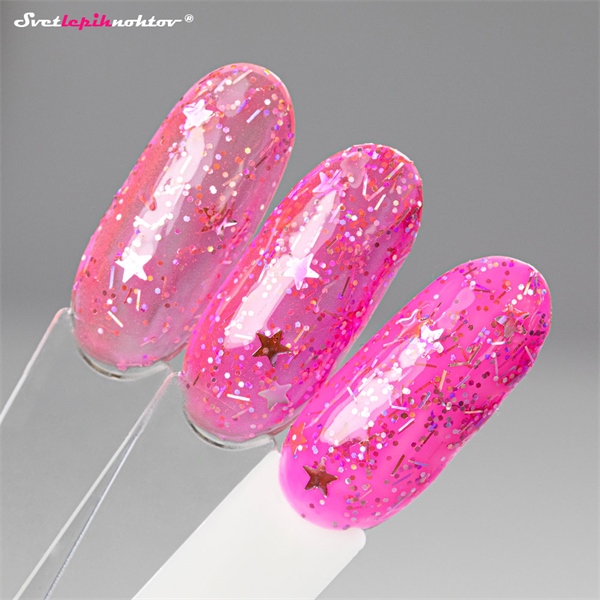 ALLELAC PINKS gel lak - Candy Stars