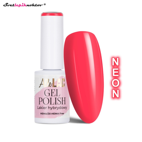 ALLELAC REDS gel lak - Neon Red