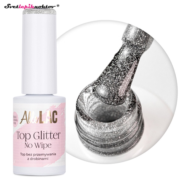 ALLELAC Top Glitter 7g - SILVER GLOW
