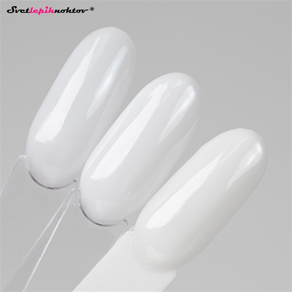 ALLELAC WHITES gel lak - Milky White