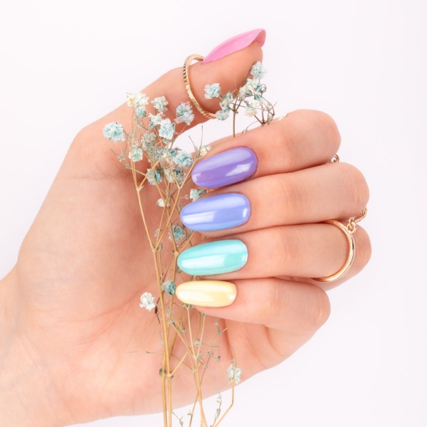 MOLLY NAILS gel lak BeFree 20 - Crazy Mint