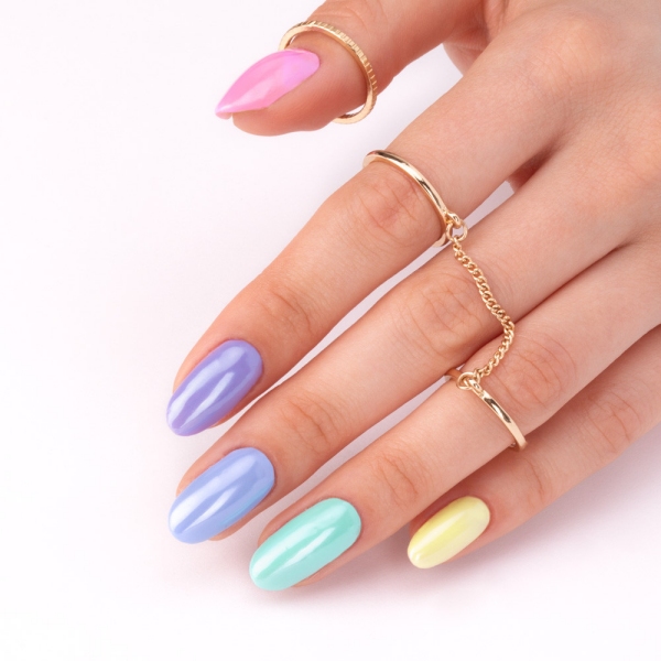 MOLLY NAILS gel lak BeFree 20 - Crazy Mint