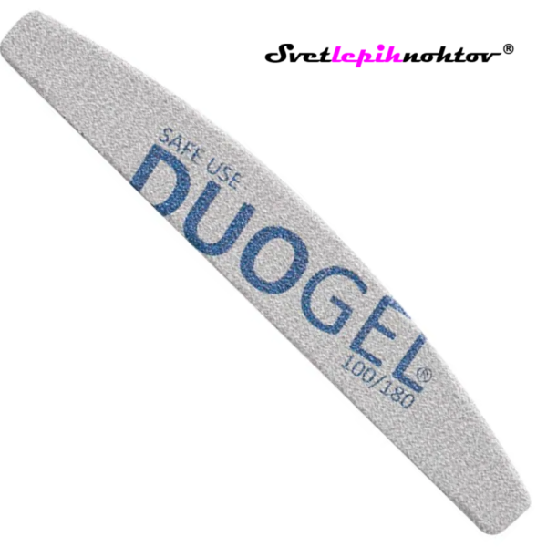 DUOGEL BE SAFE profesionalna pilica za nohte, polluna, 100/180