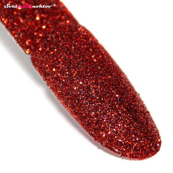 Bleščice - 06 RUBY, BLEŠČEČ in SVETLEČ PRAH za nohte