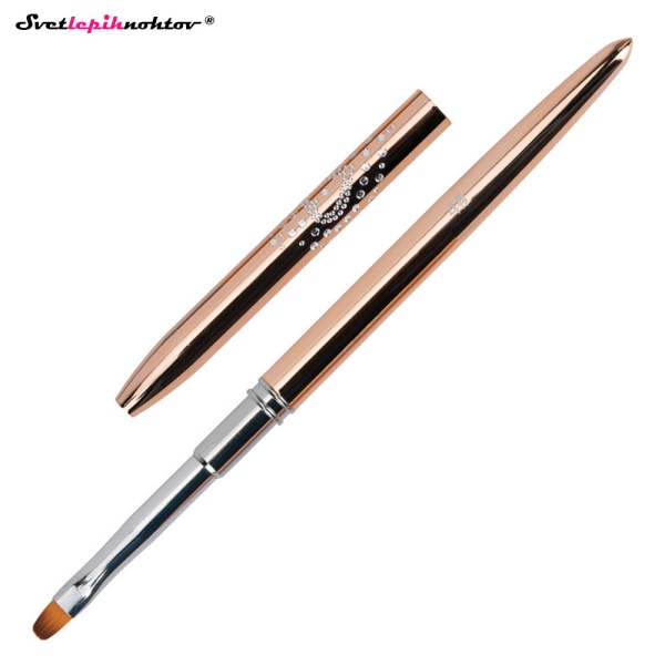 Gel čopič METAL - OVAL 4